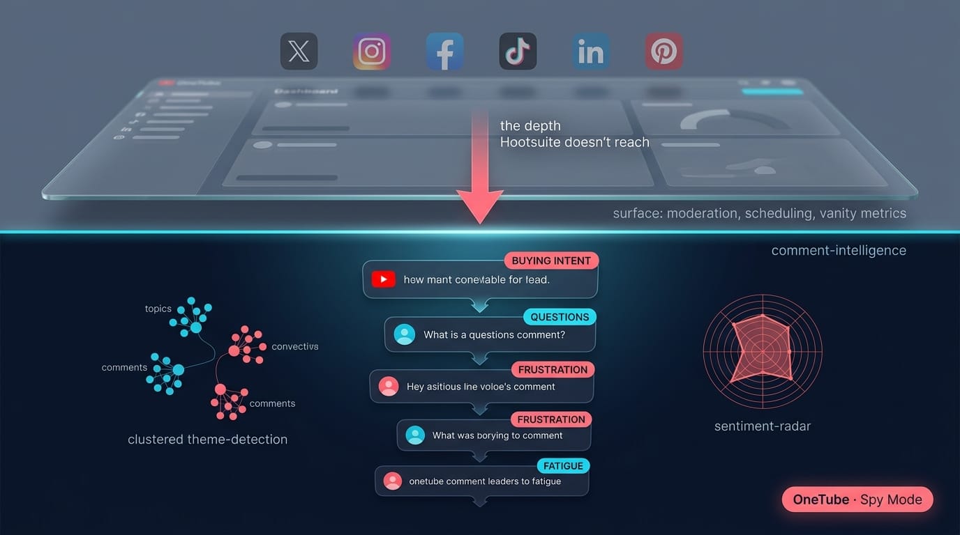 Hero illustration for Hootsuite Alternatives for YouTube Creators and Agencies in 2026