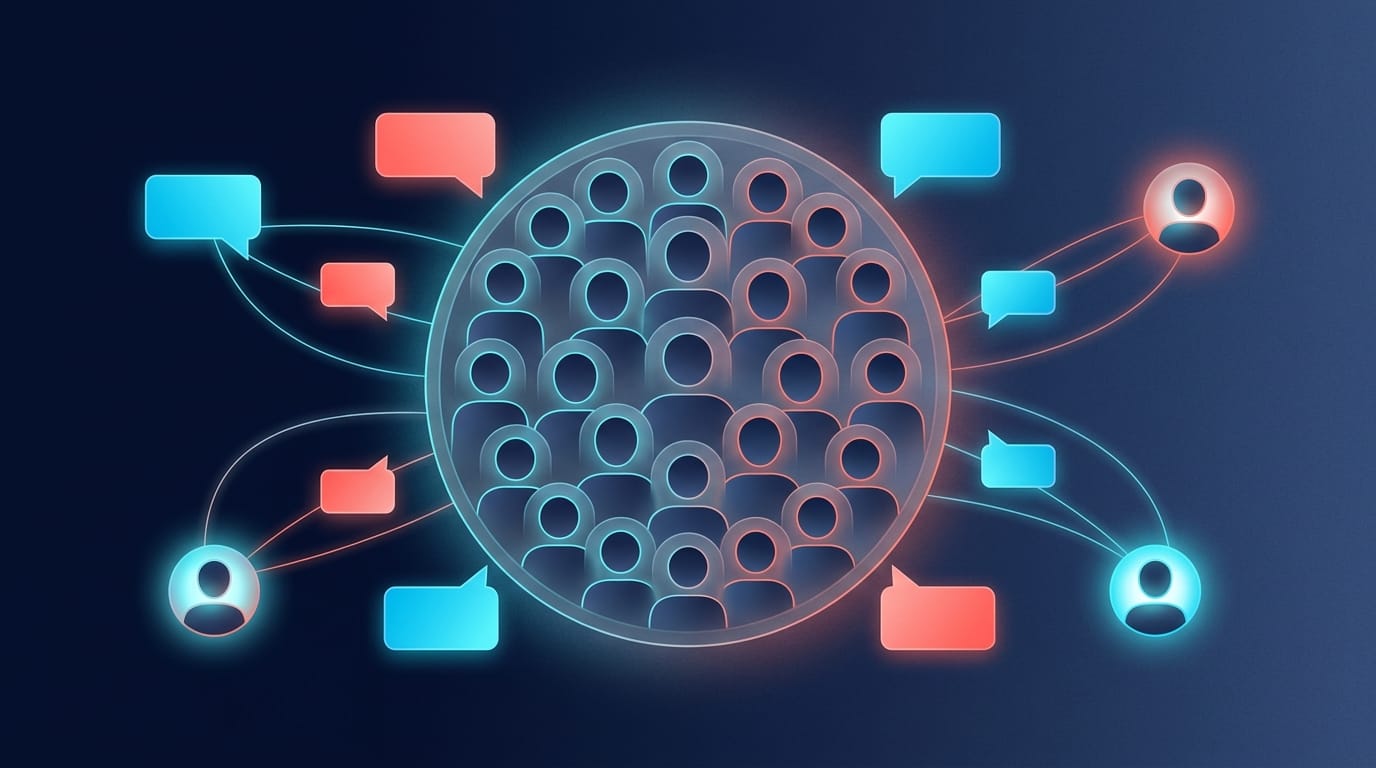 Hero illustration for Community Management Increases Reach: What the Data Shows in 2026
